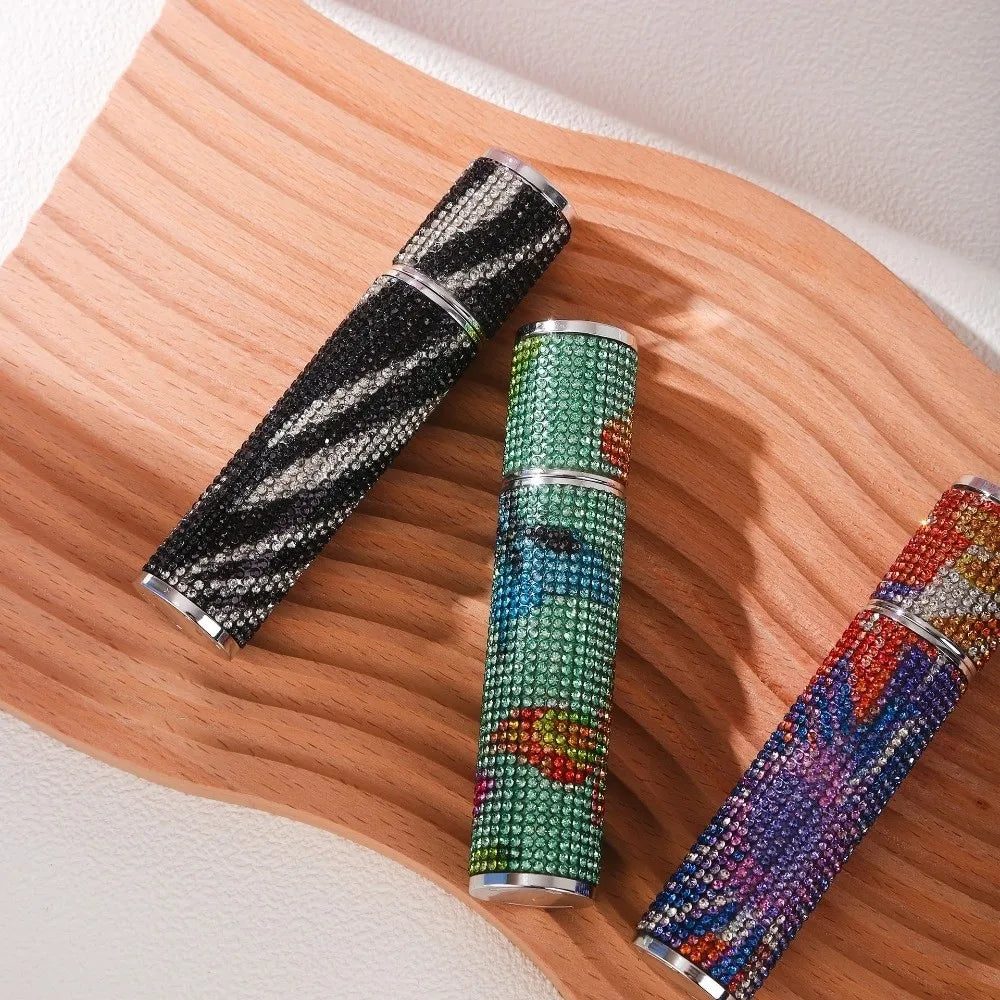 10ml Mini Parfüm Nachfüllflasche – Glitzer Diamond Spray Atomizer | Nachfüllbarer Reise-Parfümsprüher Kaufschwan®