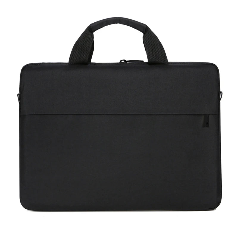 Moderne Laptop Handtasche – Elegante Mode Notebook-Hülle für Büro, Reise & Alltag Kaufschwan® Schwarz 17 Zoll