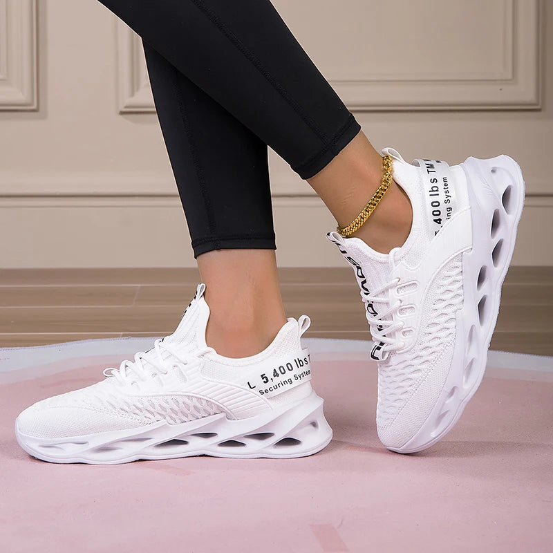 Damen Sportschuhe – Modische Plateau-Sneaker | Frühling & Winter Laufschuhe für Frauen | Auch in Übergrößen bis 43 Kaufschwan®