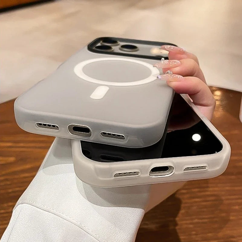 Hochwertige 2-in-1 MagSafe-Magnethülle für iPhone 18 Pro & iPhone 18 Pro Max – Stoßfeste Flüssigsilikon-Schutzhülle Kaufschwan®