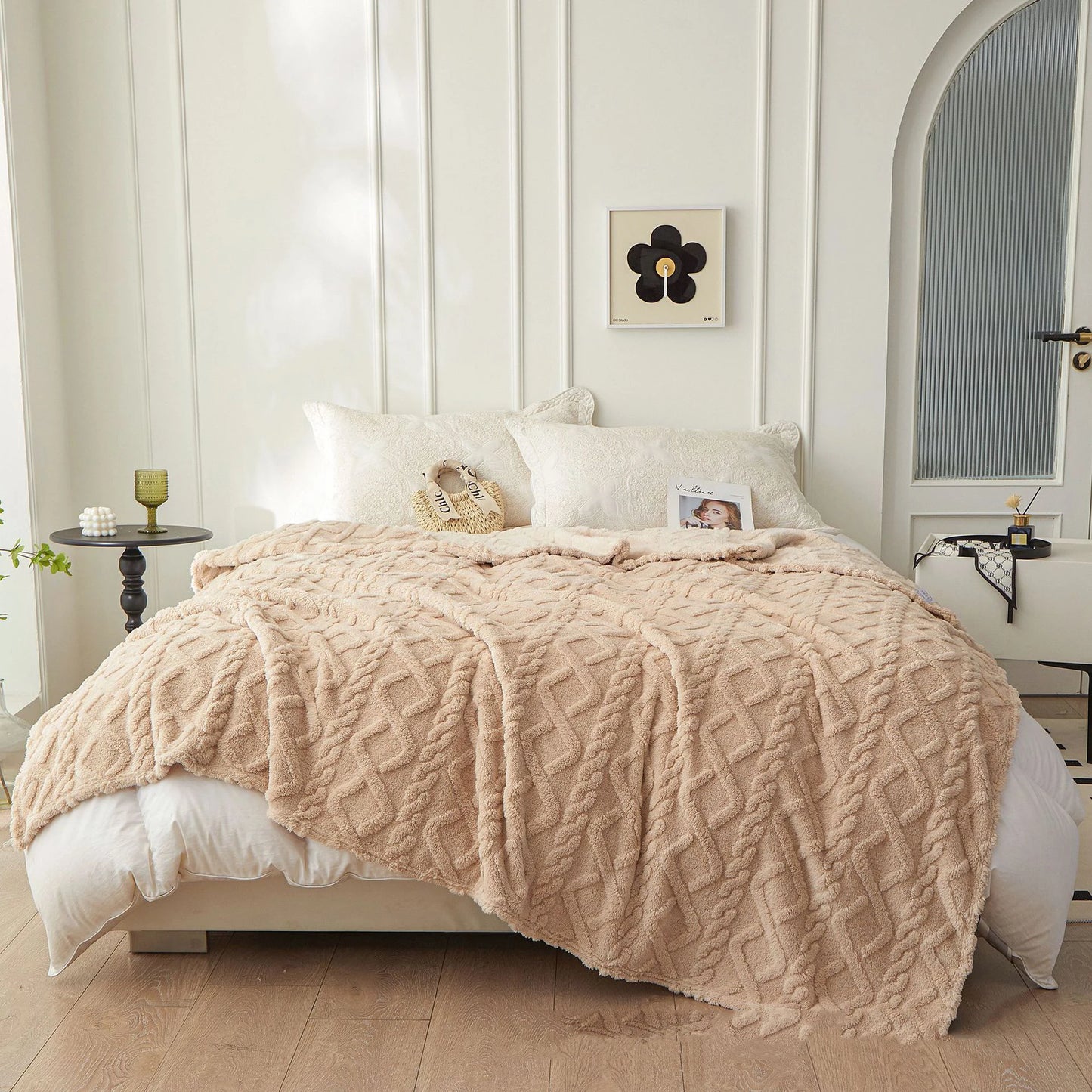 Sherpa Decke – Weicher, dicker und warmer Fleece Überwurf für Zuhause, Sofa, Neugeborene, Kinderbettwäsche & Reise Kaufschwan®