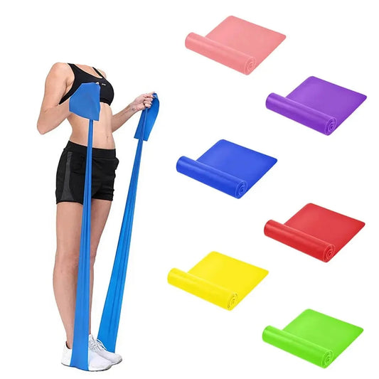 Widerstandsbänder für Training & Physiotherapie – Elastische Fitnessbänder für Zuhause, Pilates, Yoga & Outdoor-Workouts Kaufschwan®