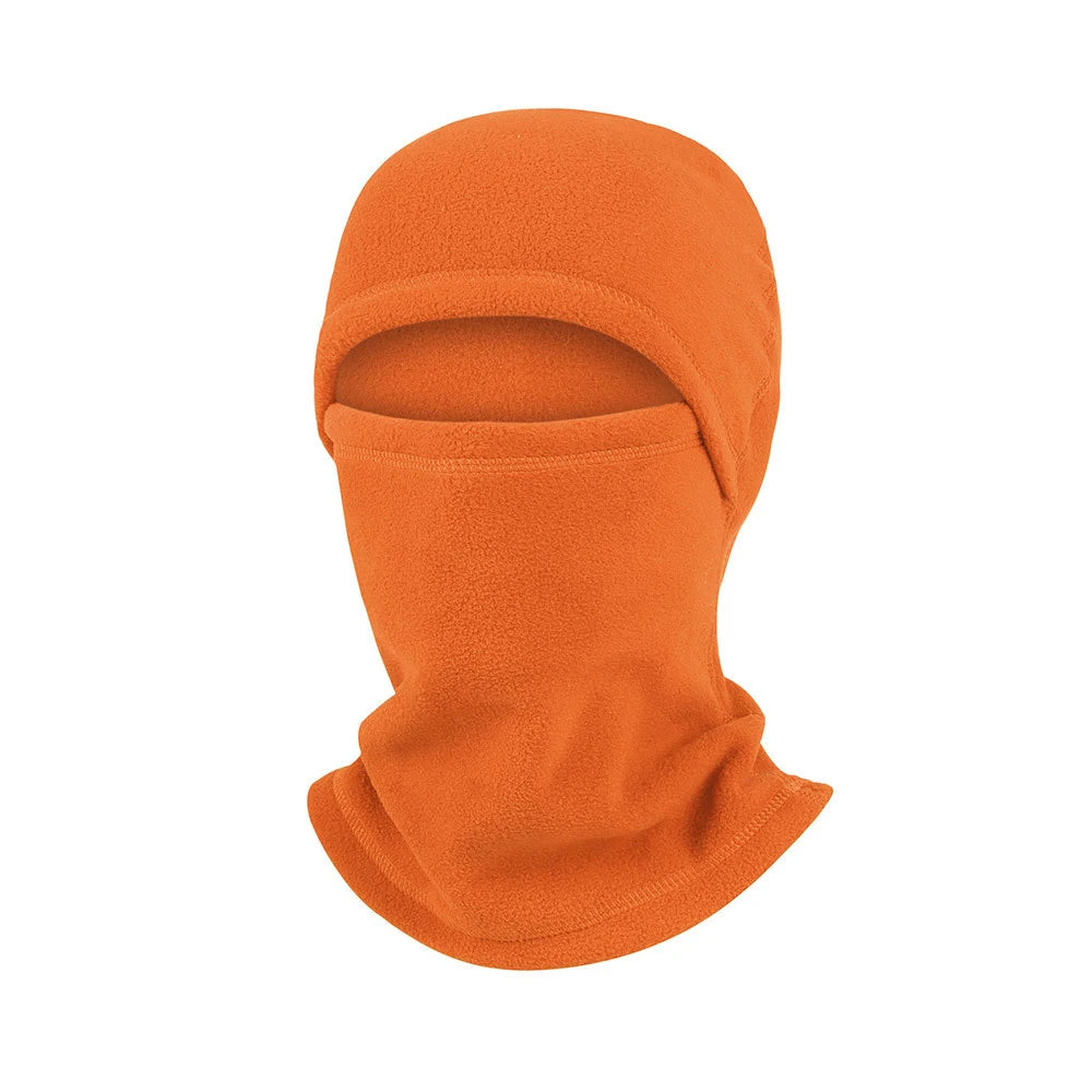 Vollgesichts-Balaclava – Winter Thermo-Fleece-Maske | Motorrad, Fahrrad & Sport Lauf Sturmhaube mit Halswärmer