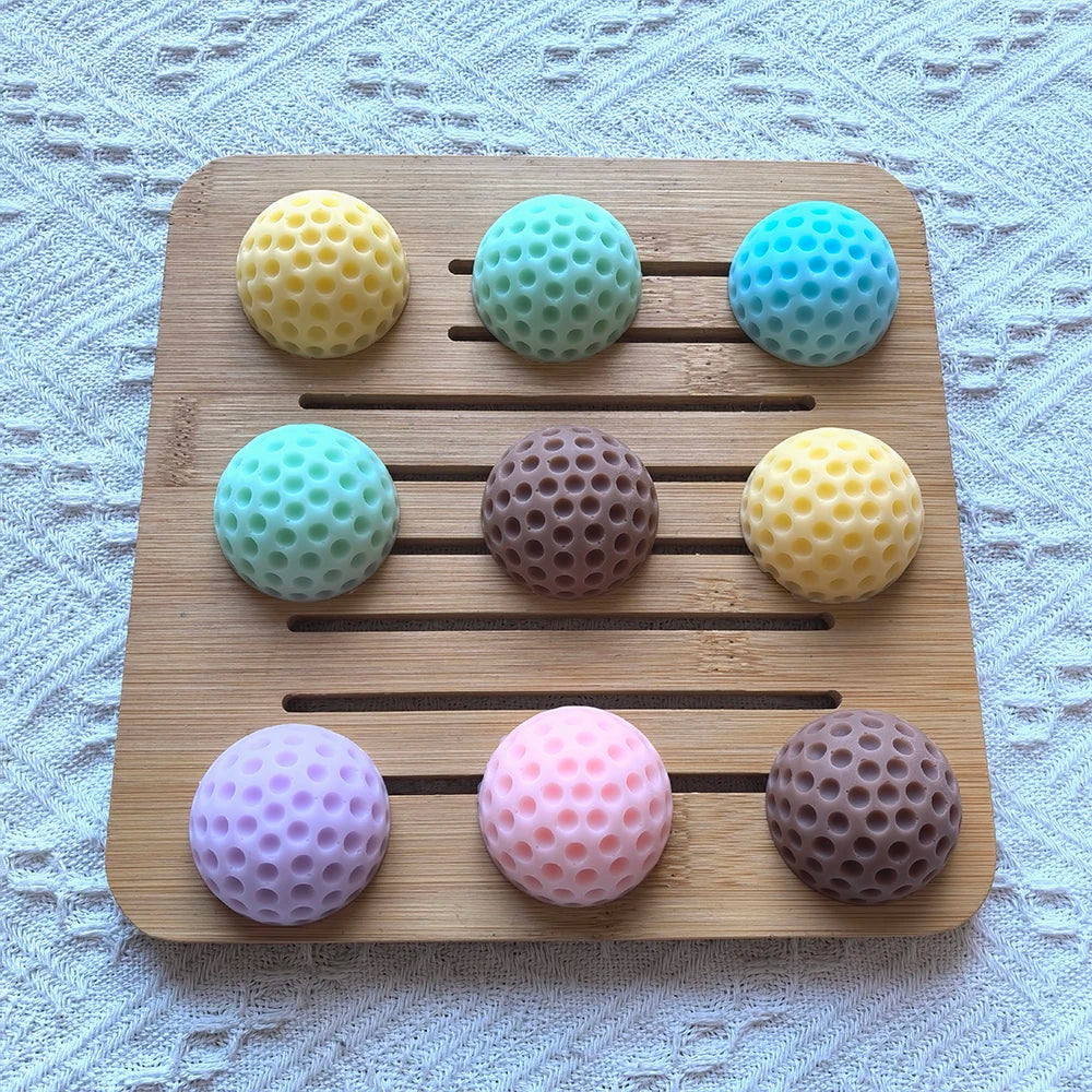 Golfball Silikon Eiswürfelform Set – Runde Eiswürfel für Whiskey, Cocktails & Getränkeiskey und Cocktail Eiswürfel Kaufschwan®