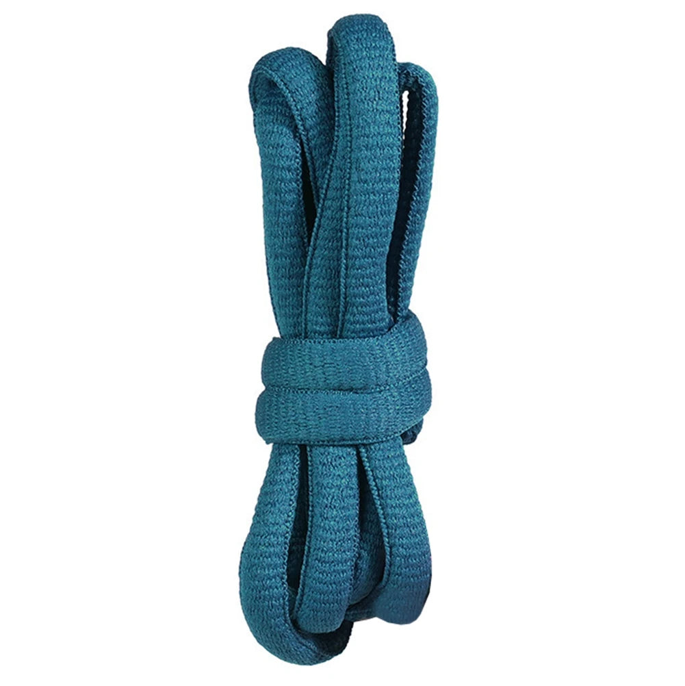 9mm Dicke Ovale Schnürsenkel – Premium Ersatzschnürsenkel für Dunks & Sneaker | 140cm Lange Robuste Sportschuh Laces Kaufschwan® Seeblau