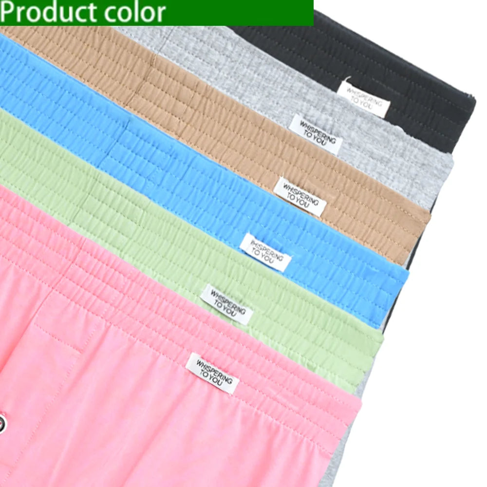 Herren Boxershorts aus Baumwolle – Bequeme Unterwäsche mit Elastischem Bund | Klassische Knopfleiste, Große Größen, Perfekt für Zuhause Kaufschwan®