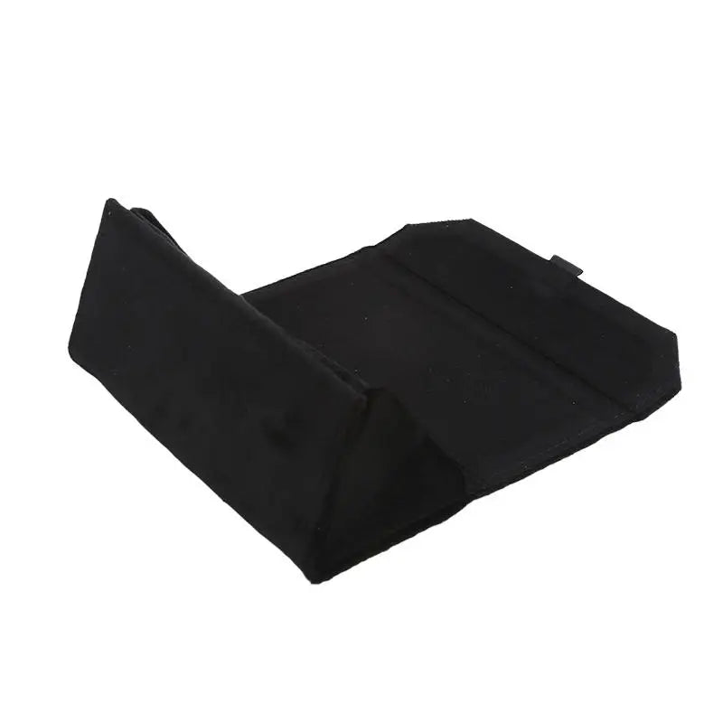 Samt Dreieck Faltbares Brillenetui – Elegantes Hartschalen Etui für Sonnenbrillen und Lesebrillen Kaufschwan®