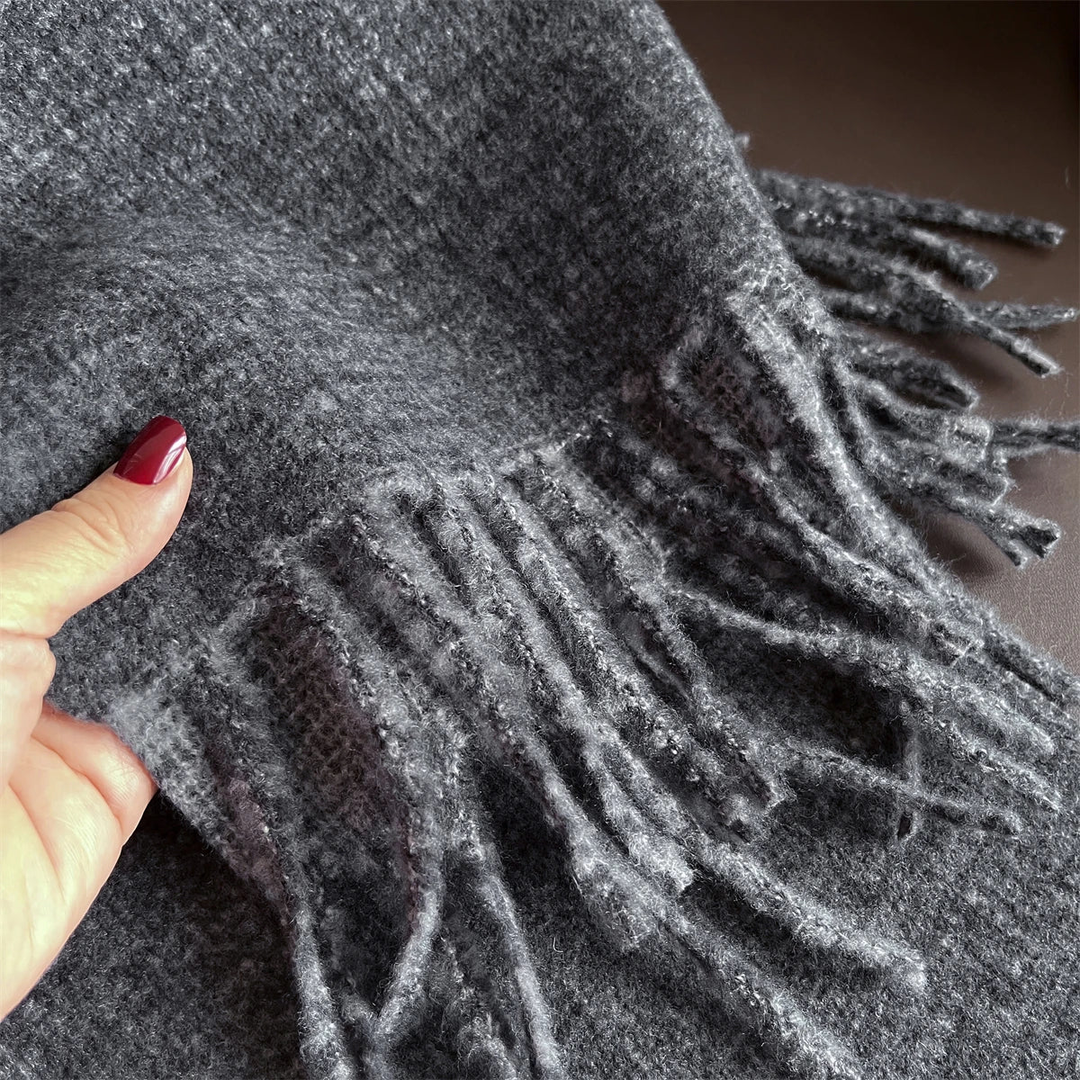 Luxus Damen Schal | Winter Warmer Schal Umschlagtuch & Stola | Pashmina Foulard, Bandana & Decken Poncho