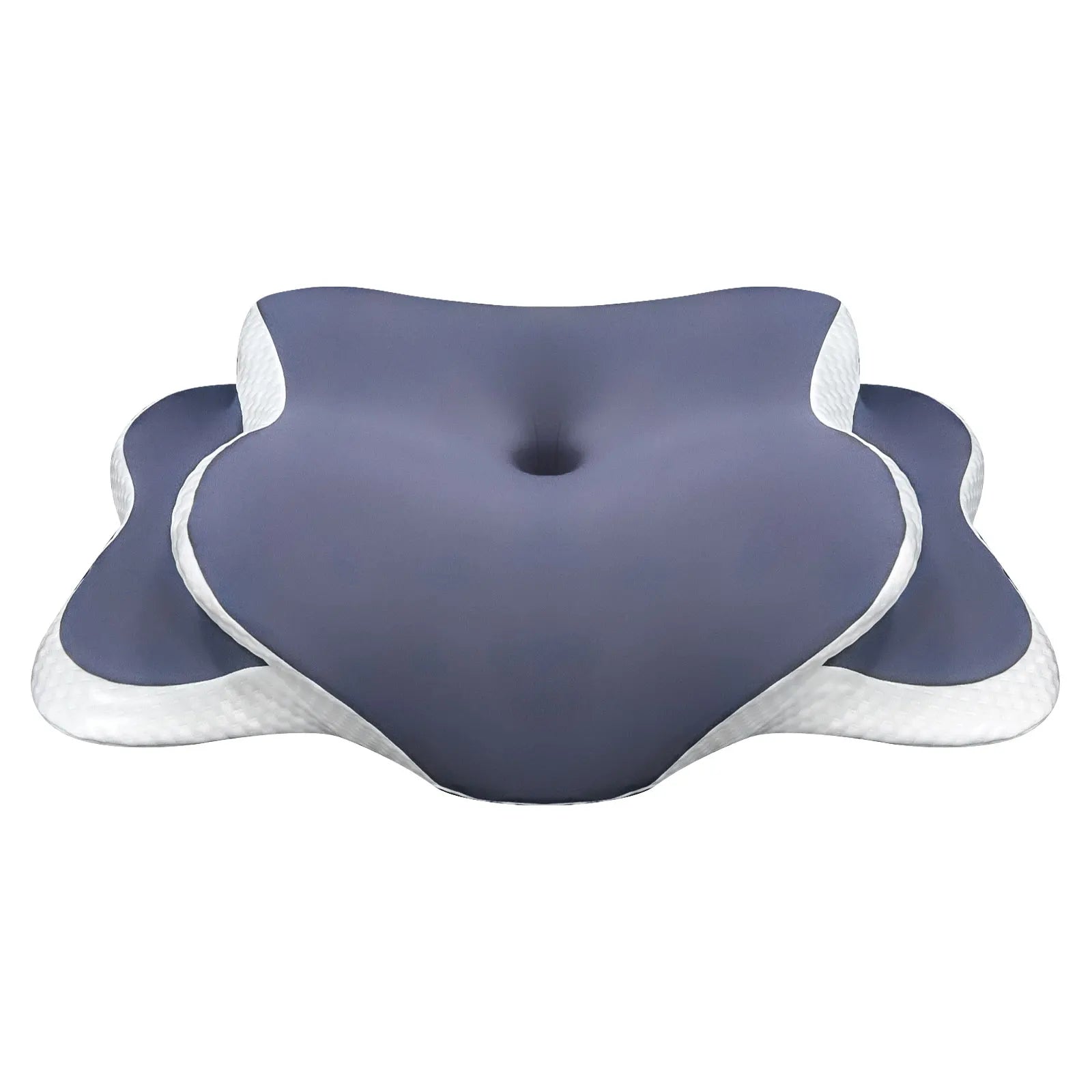Memory Foam Nackenkissen – Ergonomisches Orthopädisches Konturkissen für Nackenstütze & Schmerzlinderung | Für Seiten-, Rücken- & Bauchschläfer Kaufschwan® Lila