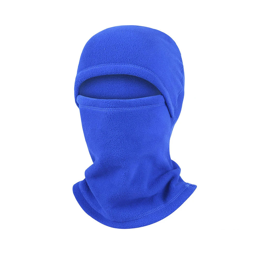 Vollgesichts-Balaclava – Winter Thermo-Fleece-Maske | Motorrad, Fahrrad & Sport Lauf Sturmhaube mit Halswärmer