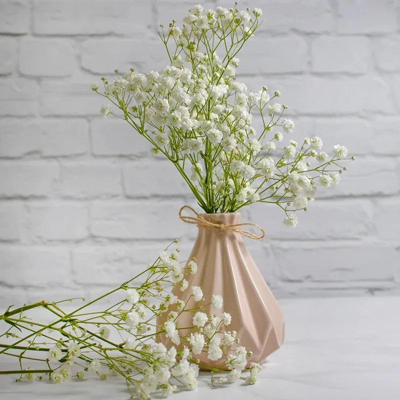 Künstliche Gypsophila Plastikblumen – Kunst-Brautatem Strauß für Hochzeit, Zuhause, Garten, Party & DIY Dekorat Kaufschwan®