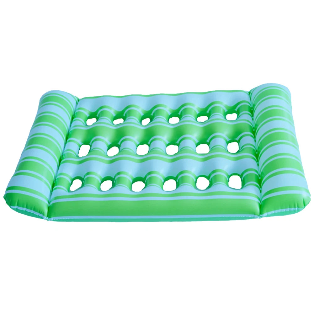 Aufblasbarer Hängematten-Liegestuhl – Wasserbett & Pool-Luftmatratze, Tragbarer Schwimmsessel Kaufschwan®
