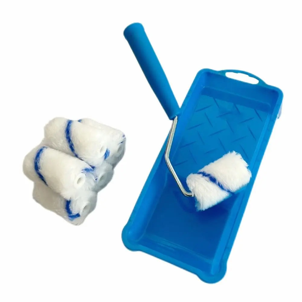 Hochdichtes Farbroller Set – Mini Rolle mit Wanne für Glattes Streichergebnis Kaufschwan®