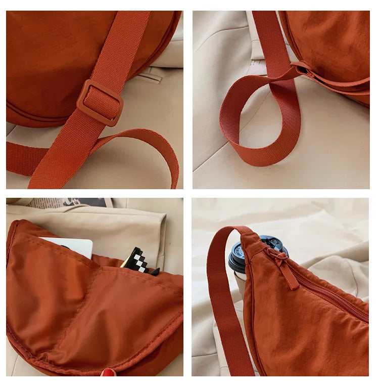 Damen Nylon Crossbody Tasche – Große Kapazität Designer Schulter Tote & Reisetasche Shopper Kaufschwan®