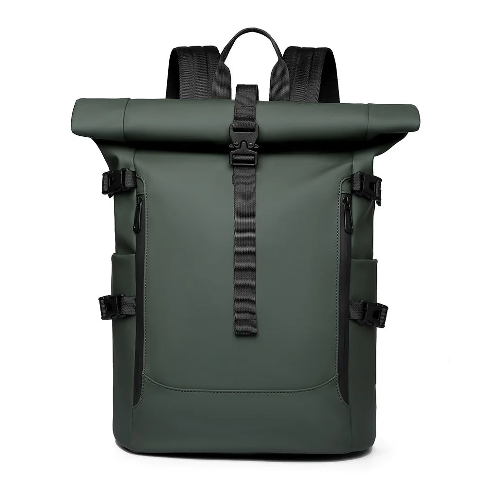 Herren Business Schultertasche & Reiserucksack | Outdoor Freizeit Computer Tasche | Modischer Pendel-Rucksack Kaufschwan® Grün