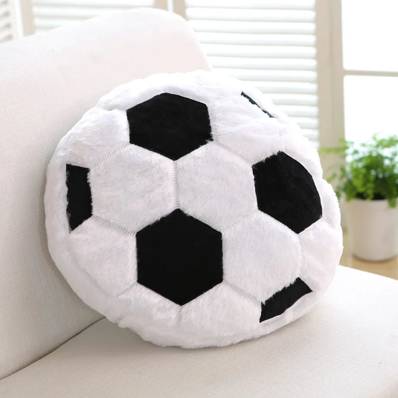 Fußball Plüschkissen | Fan Kissen | Geschenk für Freund | Gemütliche Wohnungsdekoration | Must-Have für Sportliebhaber Kaufschwan®