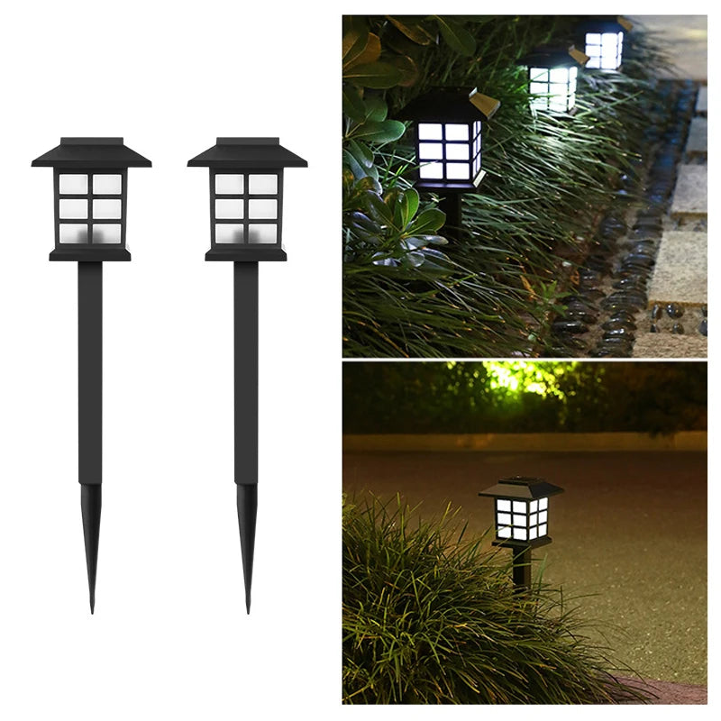 2er Set Solar Wegeleuchten – IP65 Wasserdichte LED Außenlampen für Garten, Einfahrt, Terrasse & Gehweg Kaufschwan® Weißes Licht