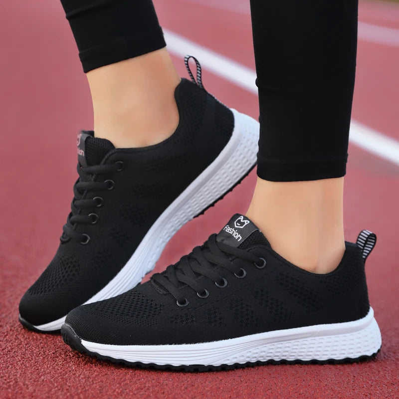Damen Sportschuhe – Modische Plateau-Sneaker | Frühling & Winter Freizeitschuhe & Laufschuhe für Frauen Kaufschwan®