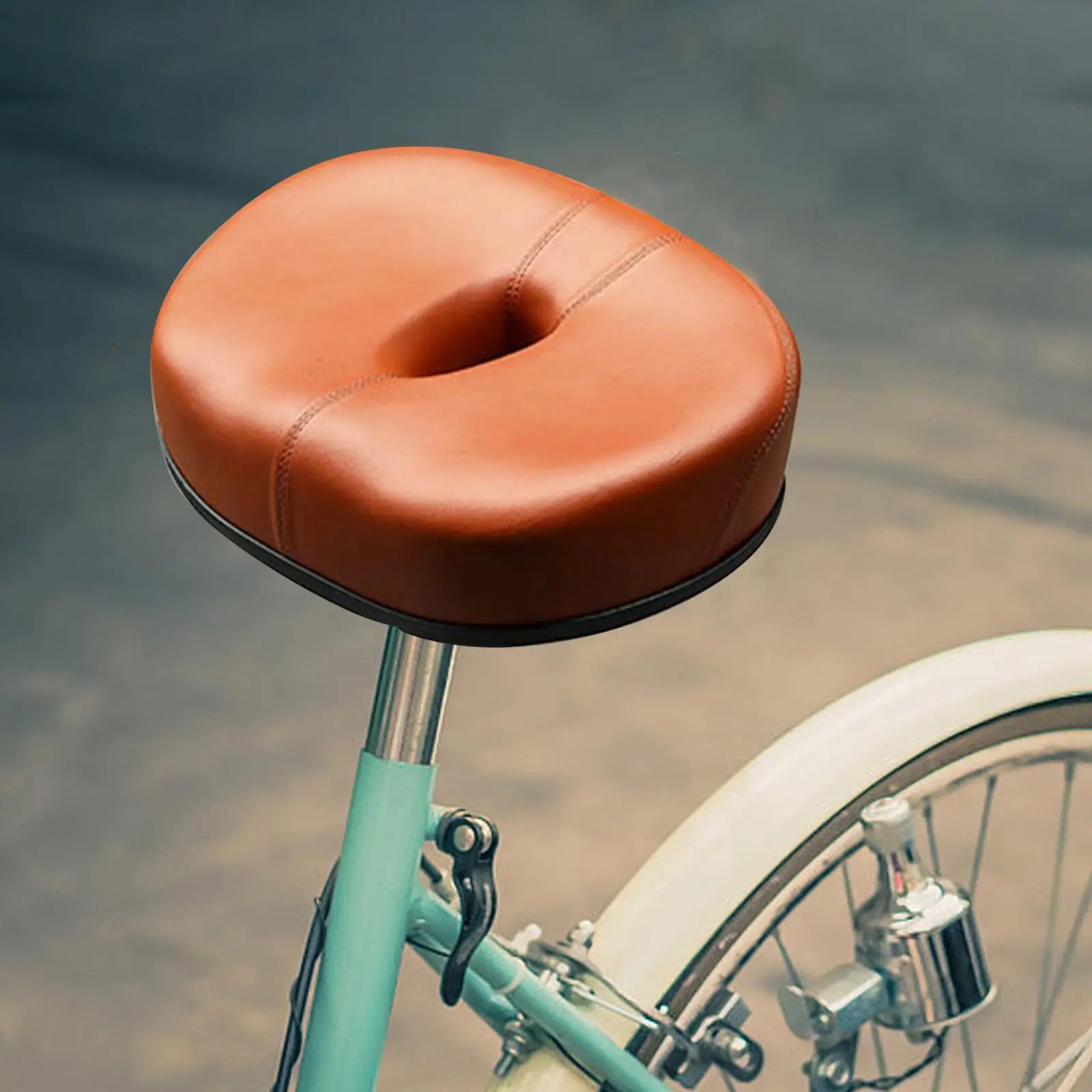 Bequemer Fahrradsitz – Breiter Weicher Sattelloser Komfortsitz | Universeller Sattel für Damen & Herren, Ideal für Heimtrainer & Stationäre Bikes Kaufschwan®