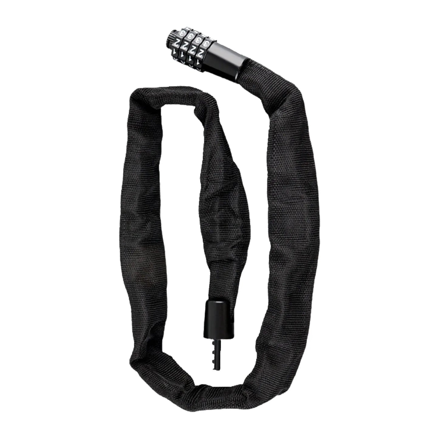 Anti-Diebstahl Fahrrad Kettenschloss – Universelles Zahlenschloss für Fahrrad, Roller & Skateboard | 4-stelliger Code 80/100/120cm Kaufschwan®