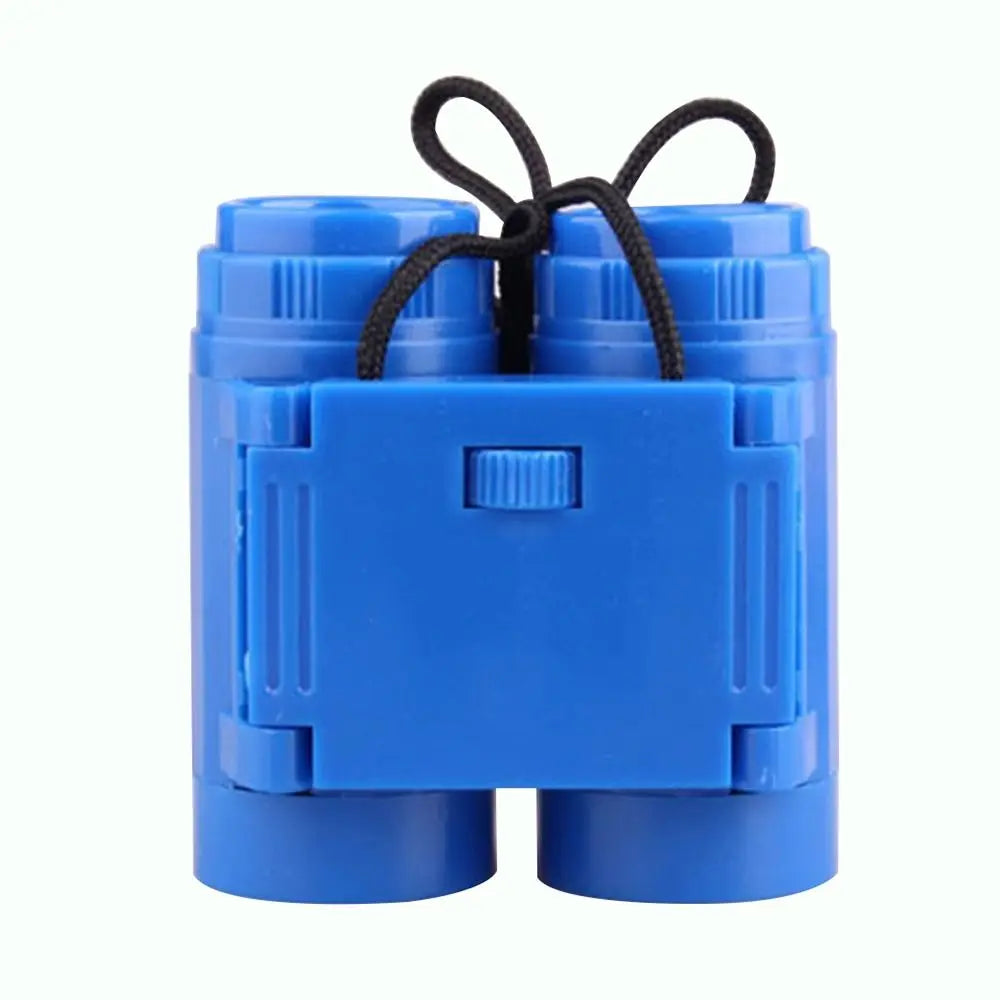 Leichtes Kompakt-Mini-Fernglas 2.5x26 – Taschenfernglas mit Rutschfestem Griff für Sightseeing, Outdoor Kaufschwan® Blau