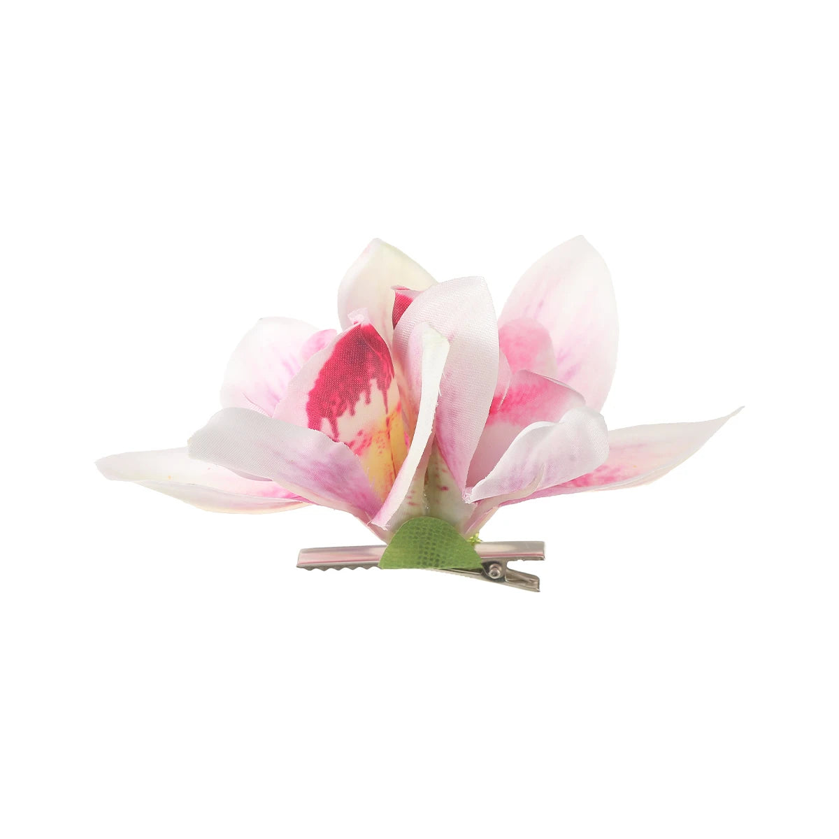 Orchideen-Blumen Haarklammer – Braut & Urlaubs Haaraccessoire Kaufschwan®