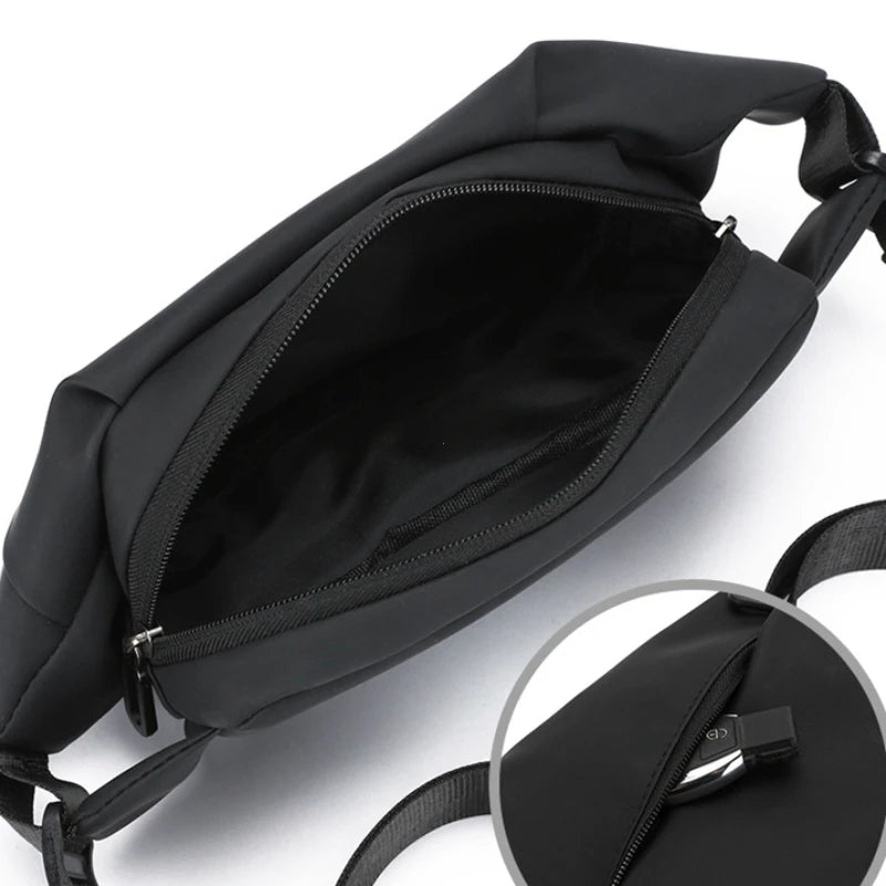 Herren Minimalistische Gürteltasche – Wasserdichte Sport Fanny Pack | Stylische Crossbody Hüfttasche für Joggen, Laufen & Outdoor Kaufschwan®