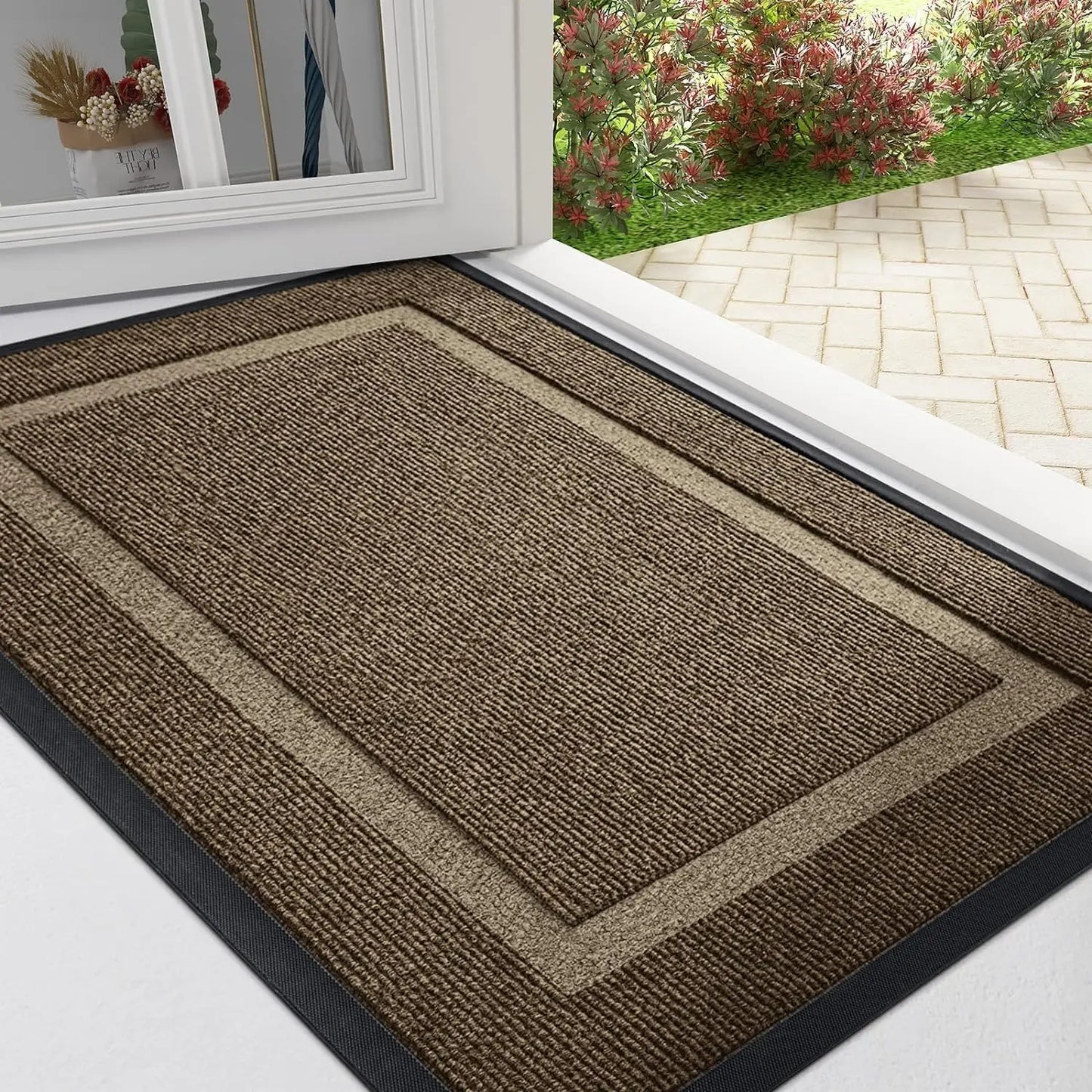 Hochwertige Flache Rutschfeste Eingangsmatte – Teppich für Innenbereich, Küche & Haustür Kaufschwan®