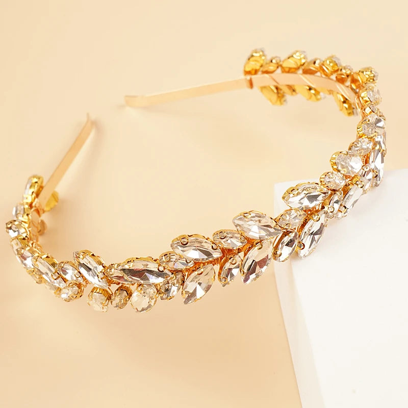 Kristall-Braut-Haarreif - Funkelndes Strass-Haaraccessoire für Damen & Mädchen Kaufschwan®