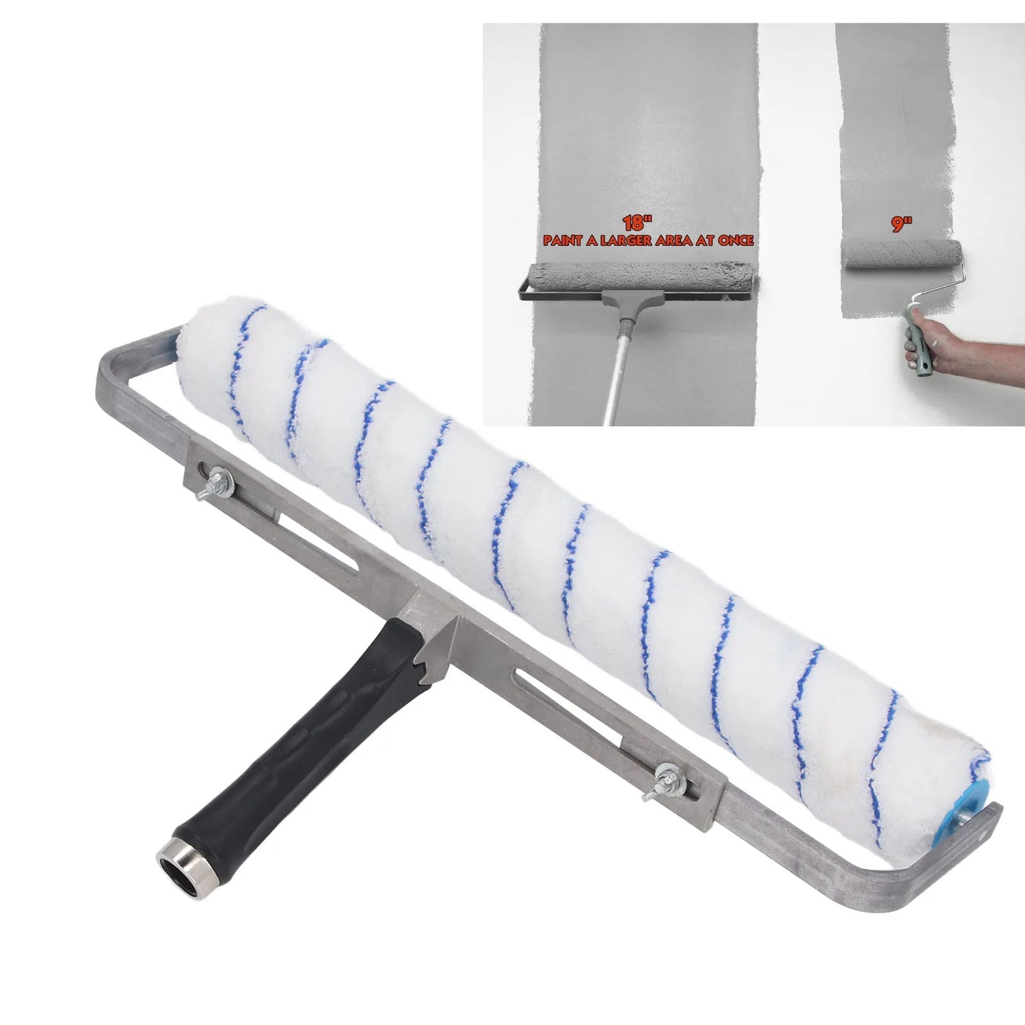 Hocheffizienter Farbroller für Wände – Professionelle Rolle für Alle Farbtypen Kaufschwan®