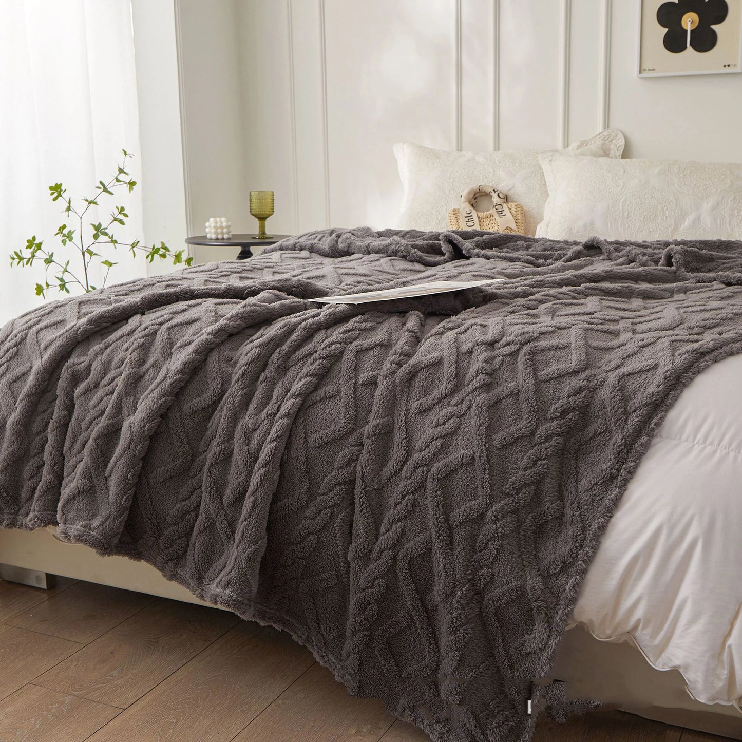 Sherpa Decke – Weicher, dicker und warmer Fleece Überwurf für Zuhause, Sofa, Neugeborene, Kinderbettwäsche & Reise Kaufschwan®