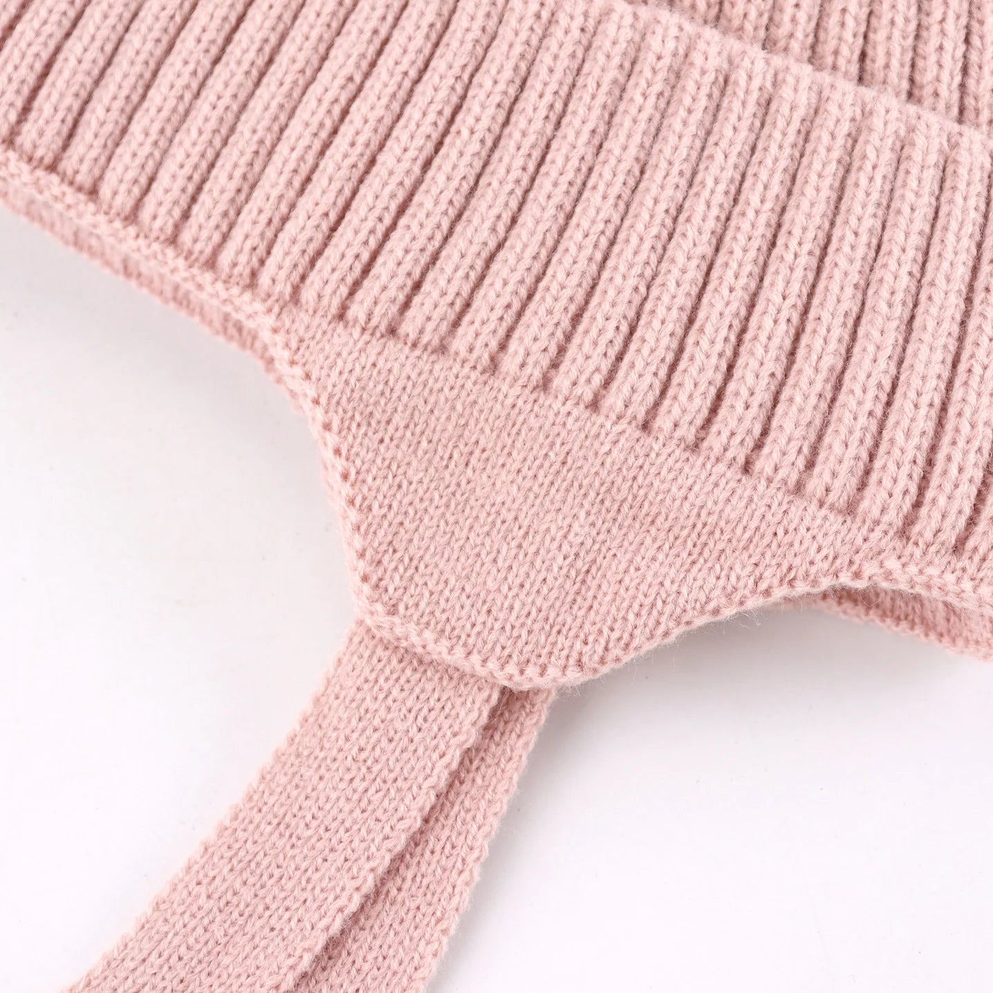 Baby Kleinkind Ohrklappen Beanie – Fleece Gefütterte Strickmütze für Jungen & Mädchen im Winter Kaufschwan®