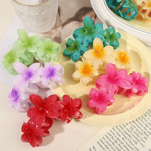 Blumen-Haarklammer – Retro Bunter Haar-Clip Kaufschwan®