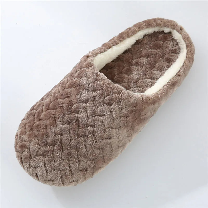 Damen Winter-Hausschuhe mit Fell | Cartoon-Katzen-Design | Warme Memory-Foam Indoor-Schuhe für Damen, Herren & Paare Kaufschwan®