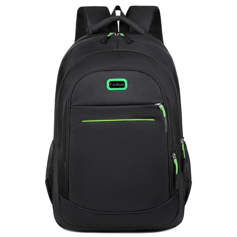 Neutraler Laptop Rucksack | Verstellbarer Schultergurt | Pendeln & Reise Rucksack Kaufschwan® Grün
