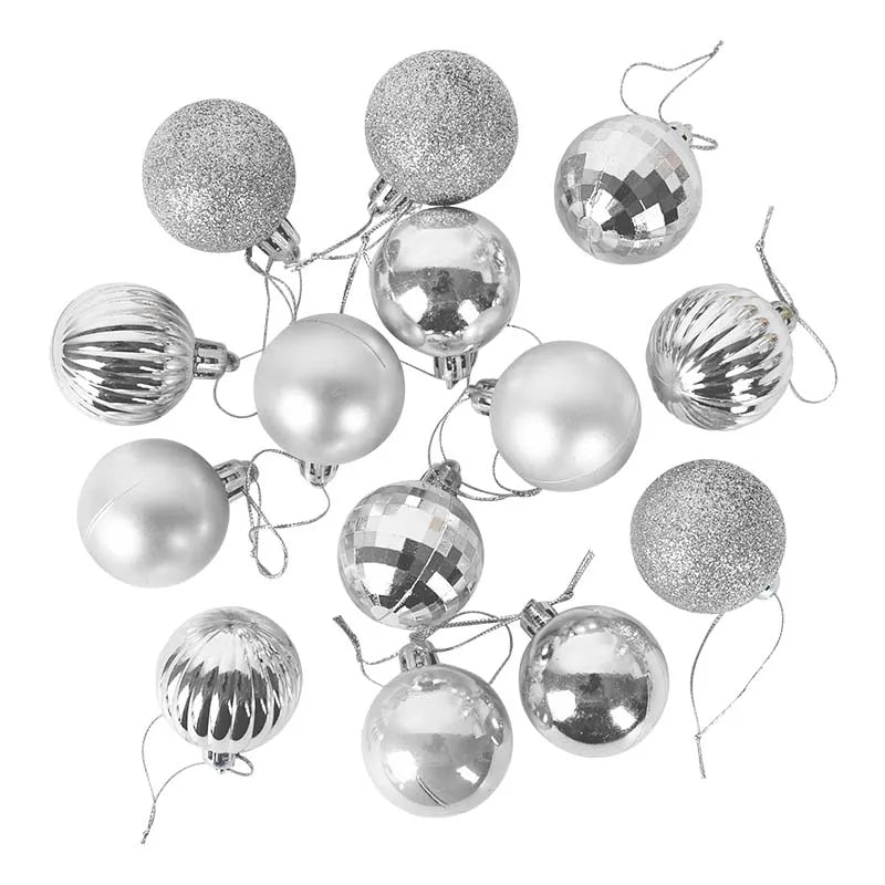 36 Stück Weihnachtskugeln Set – Rot & Gold | Christbaumkugeln Deko für Zuhause, Weihnachten & Neujahr 2026