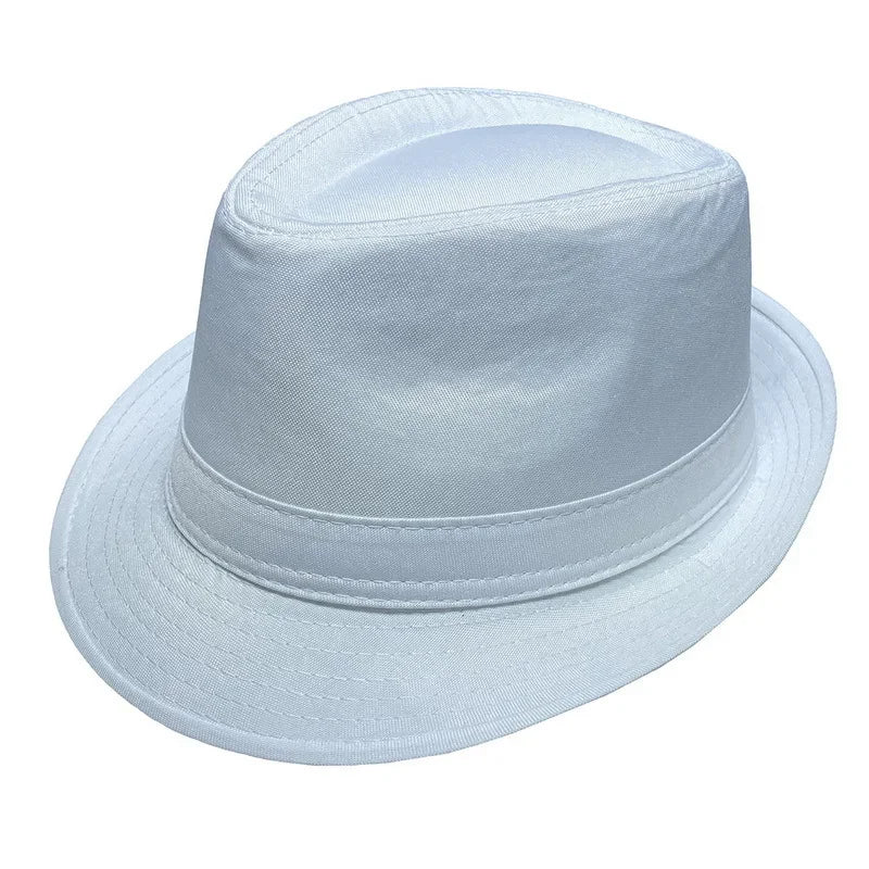 Sommer & Winter Hut - Jazzhut – Britischer Zylinderhut, Herren Fedora, Mittelalte & Ältere Warmer Jazzhut