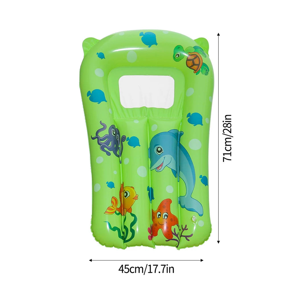 Kinder PVC Wasserhängematte – Aufblasbare Schwimmliege für Pool & Meer Kaufschwan® Grün