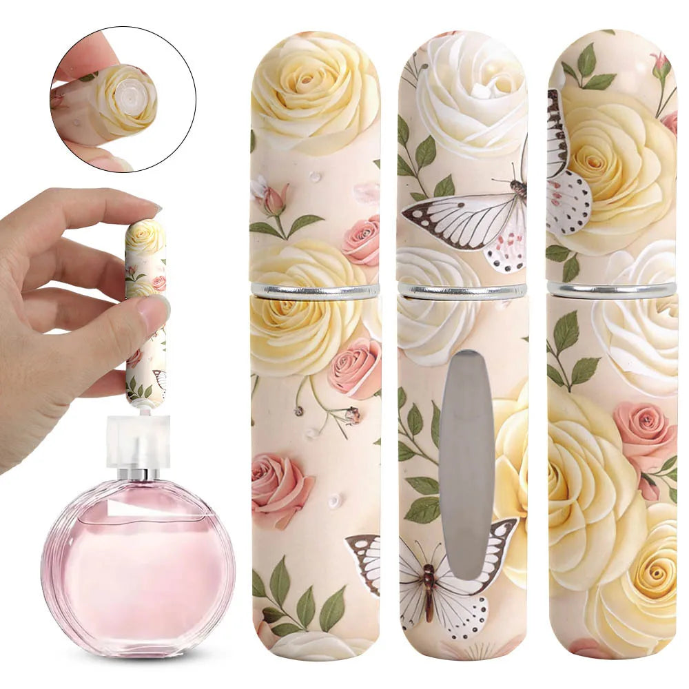 2/1PC 5ml Mini Perfume Bottle Refillable Empty Cosmetic Containers Portable Spray Atomizer Bottle Portable Travel Perfume Bottle Kaufschwan®