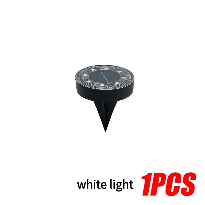 LED Outdoor Solar Bodeneinbauleuchte – IP68 Wasserdicht, Weg-, Terrassen-, Hof- & Einfahrtbeleuchtung für Garten Kaufschwan® Weißes Licht-1 Stück