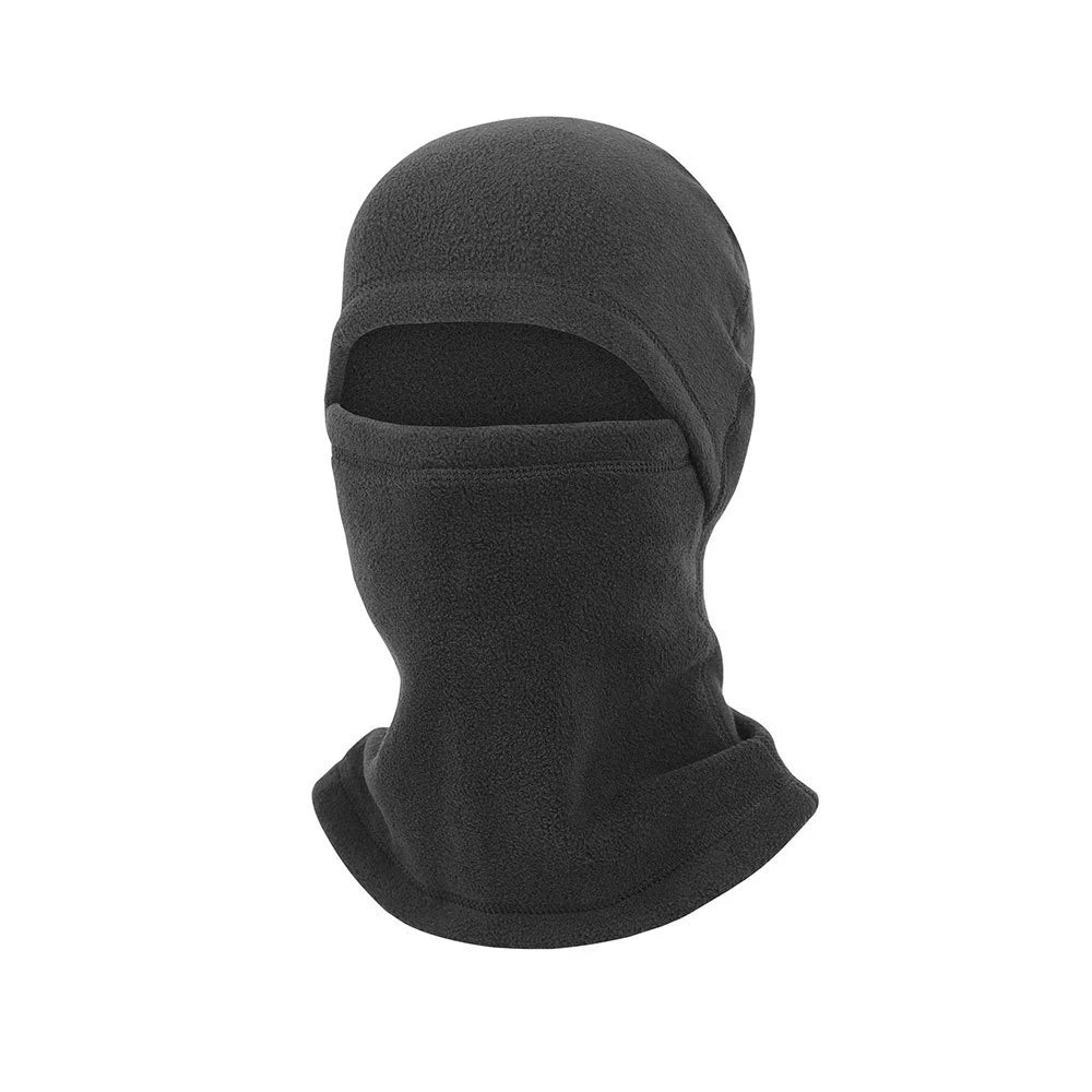 Vollgesichts-Balaclava – Winter Thermo-Fleece-Maske | Motorrad, Fahrrad & Sport Lauf Sturmhaube mit Halswärmer