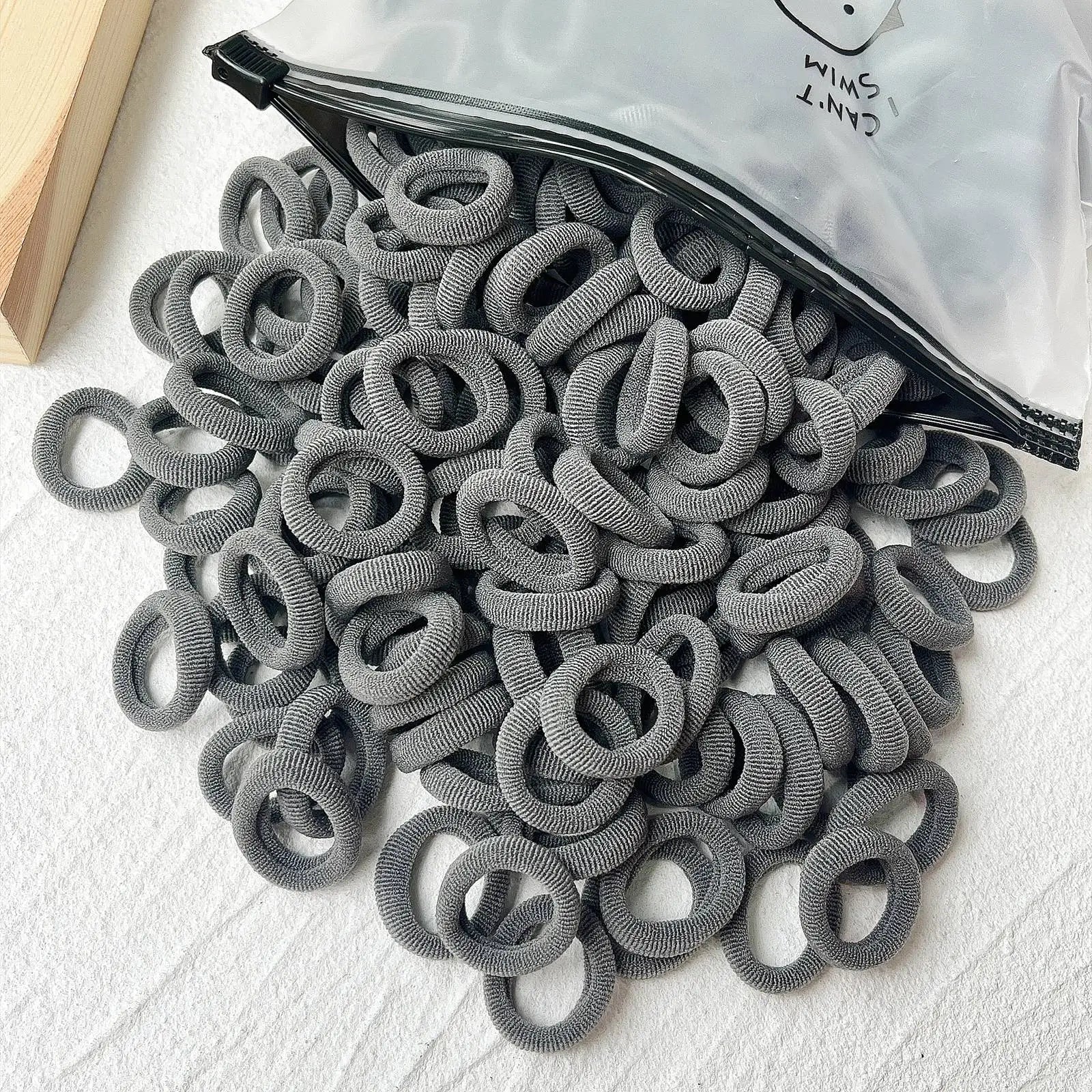 20/50 Stück Elastische Haargummis für Kinder | Bunte Süße Scrunchies & Haargummis für Mädchen & Babys | Weiche Haar-Accessoires Kaufschwan® Set 9 50 Stück
