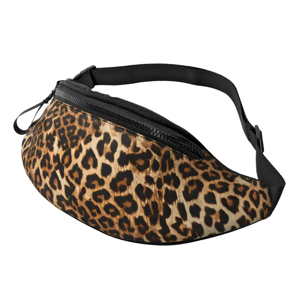 Leopardenmuster Gürteltasche – Unisex Hüfttasche | Cheetah Print Crossbody Bag für Laufen, Reisen & Handy Kaufschwan®