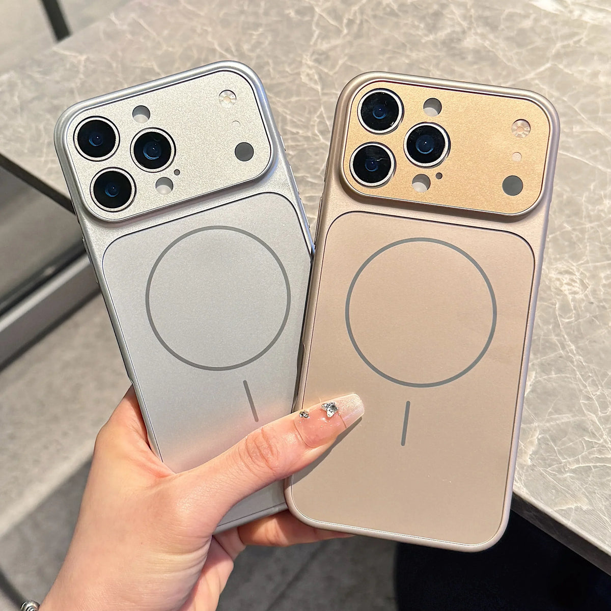 Hochwertige AG-Nano-Mattierte MagSafe-Hülle für iPhone 18 Pro & iPhone 18 Pro Max – Magnetische Stoßfeste Hülle mit Großem Kameraschutz Kaufschwan®