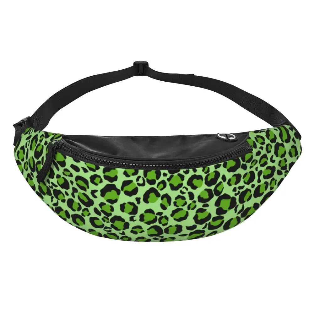 Leopardenmuster Gürteltasche – Unisex Hüfttasche | Cheetah Print Crossbody Bag für Laufen, Reisen & Handy