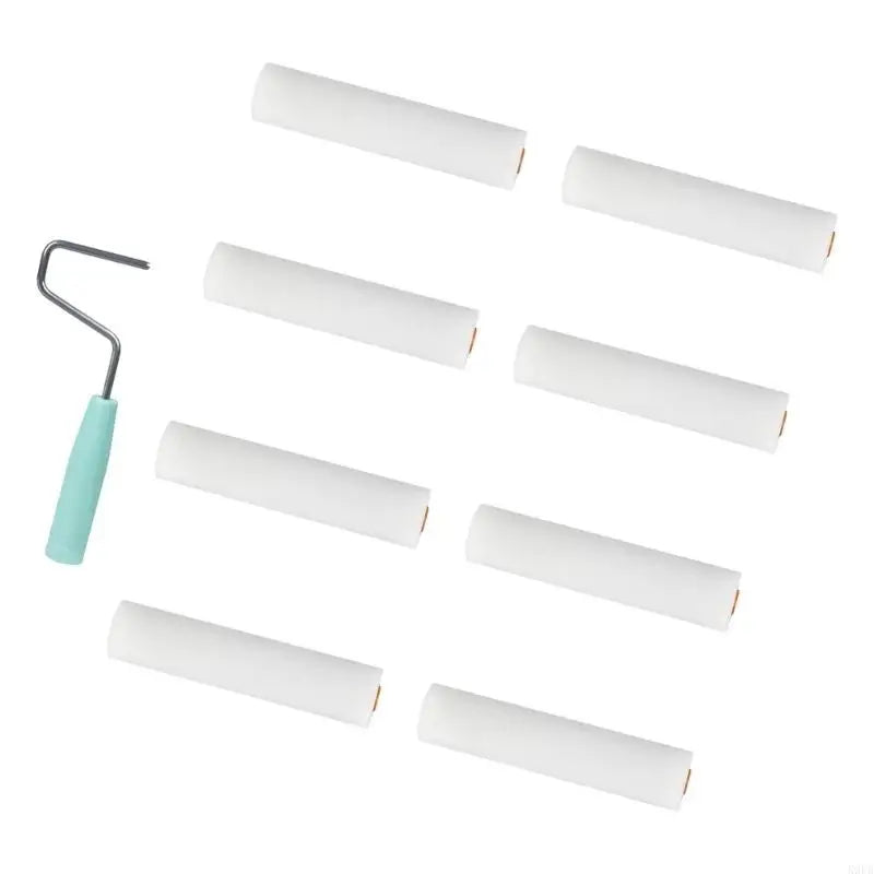 Schaumstoff Farbroller Set – Kleine Rollen für Wand- und Möbelanstrich Kaufschwan®