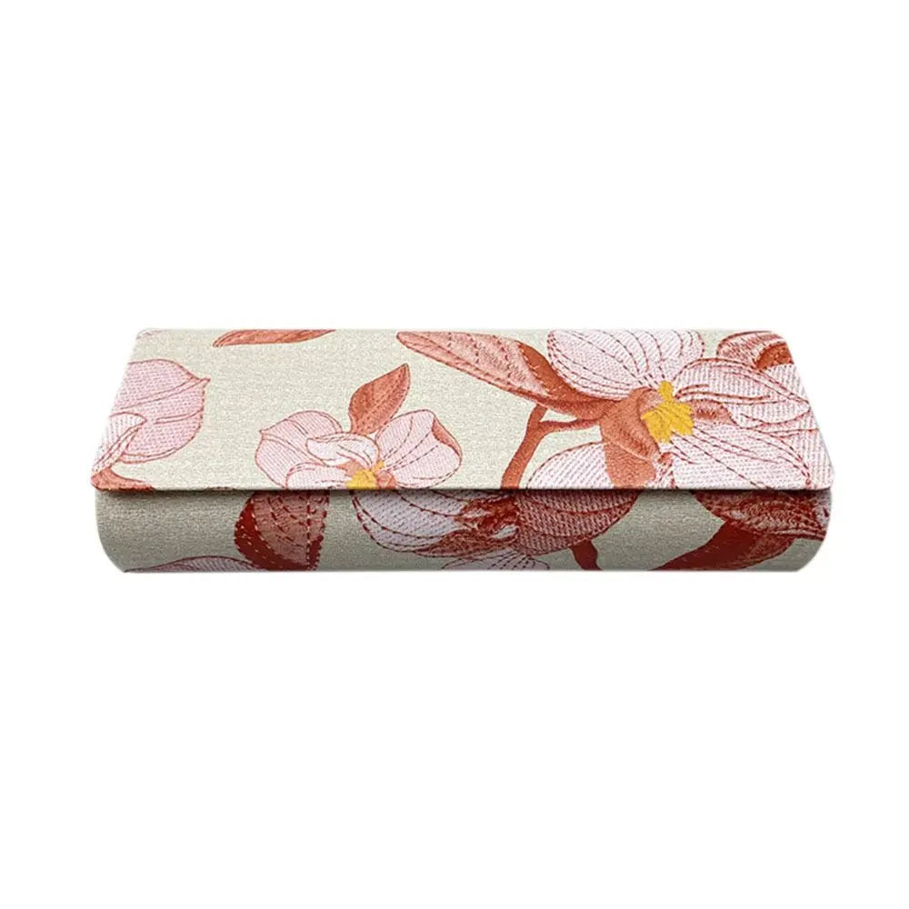 Tragbares Besticktes Brillenetui – Chinesischer Stil Sonnenbrillen Tasche für Damen und Herren Kaufschwan® Rot