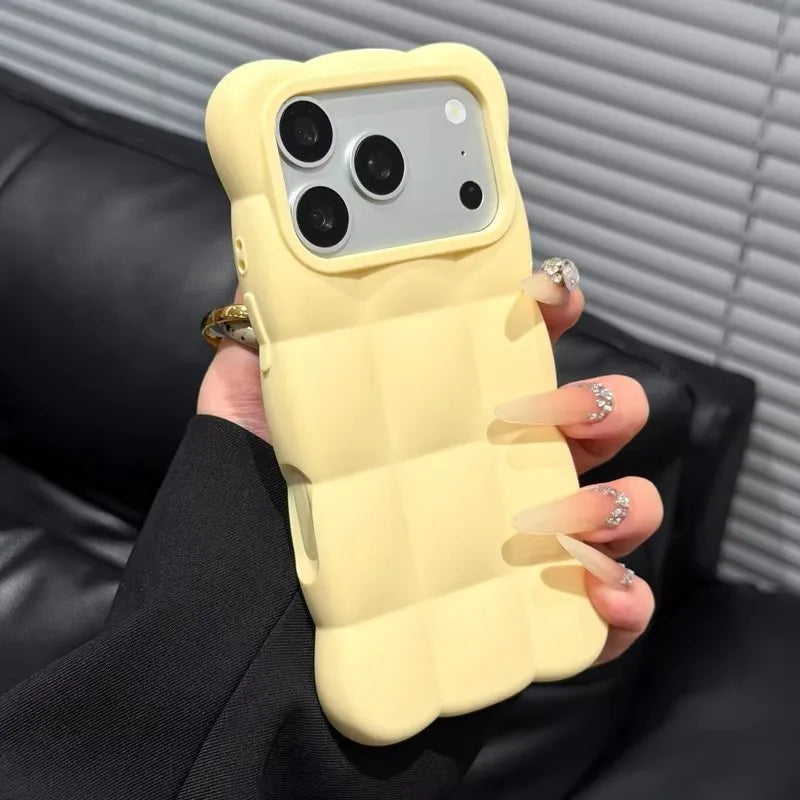 Weiche Silikonhülle in Wolkenform für iPhone 18 Pro & iPhone 18 Pro Max – Stoßfeste Schutzhülle in Bonbonfarben Kaufschwan®