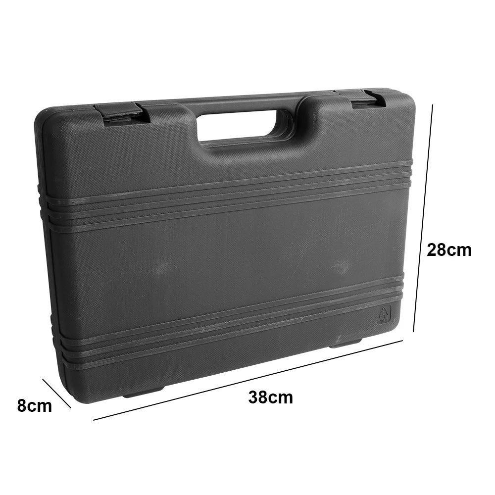 108-teiliges Ratschen Steckschlüssel Set mit Drehmomentschlüssel & Bits