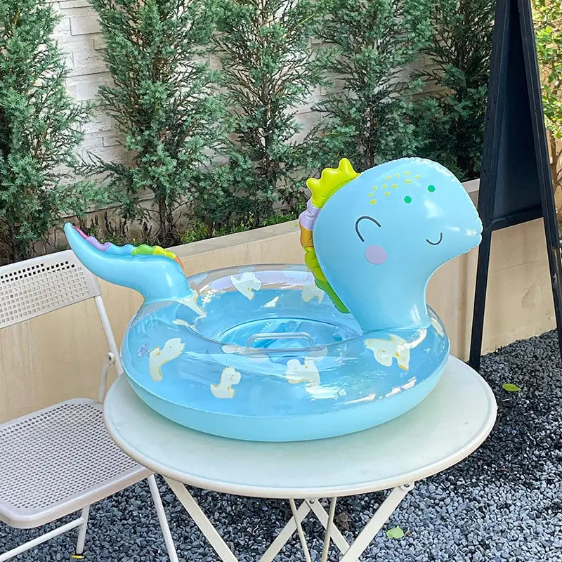 Baby Schwimmring Dinosaurier – Aufblasbarer Poolreifen für Kleinkinder & Kinder Kaufschwan®
